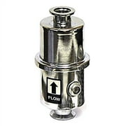 Across International SMF-010 AI New EZ-Swap Vacuum Pump Exhaust Oil Mist Filter with KF25 Fittings for Degassing Chambers Vac