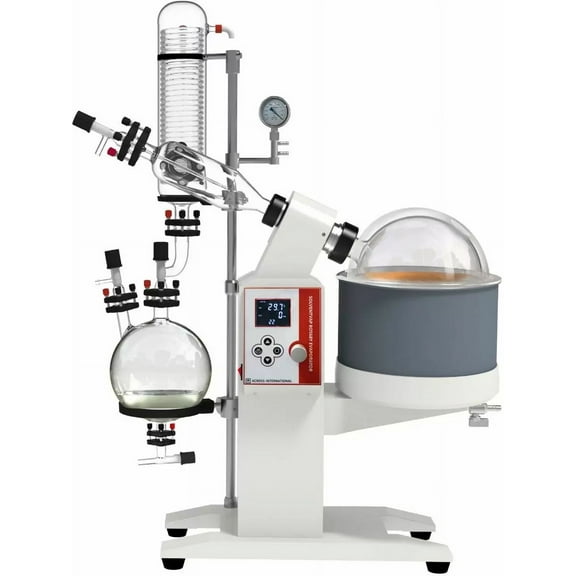 Across International SolventVap 1.3-Gallon/5L Rotary Evaporator W/ Motorized Lift