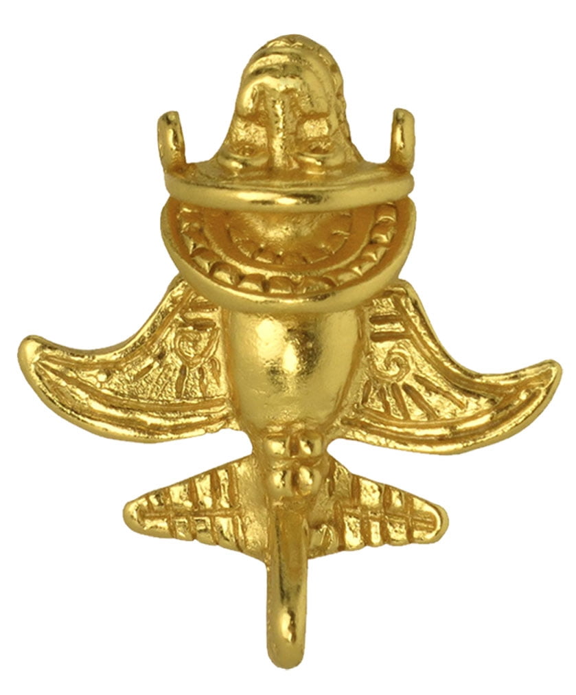 Quimbaya Flyer Pin 24K GP Cappello Artefatto Alieno Precolombiano - Foto 4