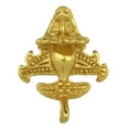 thumbnail image 1 of Across The Puddle, 24k Gold Plated Ancient Golden Jet-6 Lapel Pin | Pre-Columbian Quimbaya Flyer | Ancient Astronauts | Original Golden Jets Collection, 1 of 3