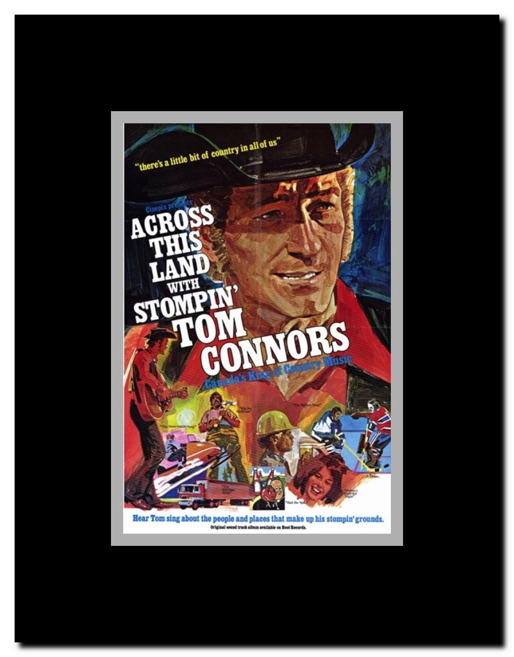 Across This Land Framed Movie Poster