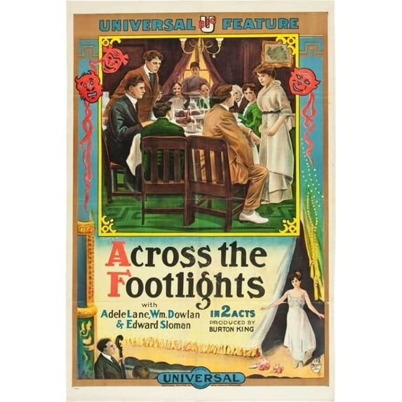 Across the Footlights Movie Poster (11 x 17) - Item # MOVGB00301