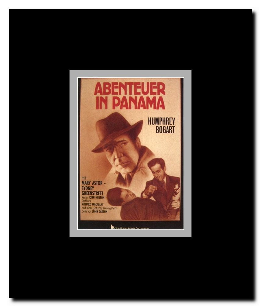 Across the Pacific Framed Movie Poster