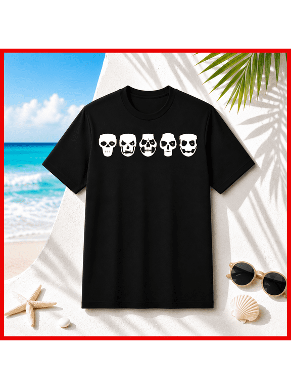 Across the Papas Ghost Rock Band Fan Art Graphic M1837 Unisex T-Shirt V11009, S-5XL