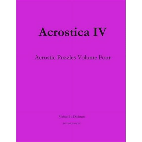 Acrostica IV: Acrostic Puzzles Volume Four
