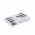 thumbnail image 1 of Acrylic 14" Backgammon Set, Clear, 1 of 1