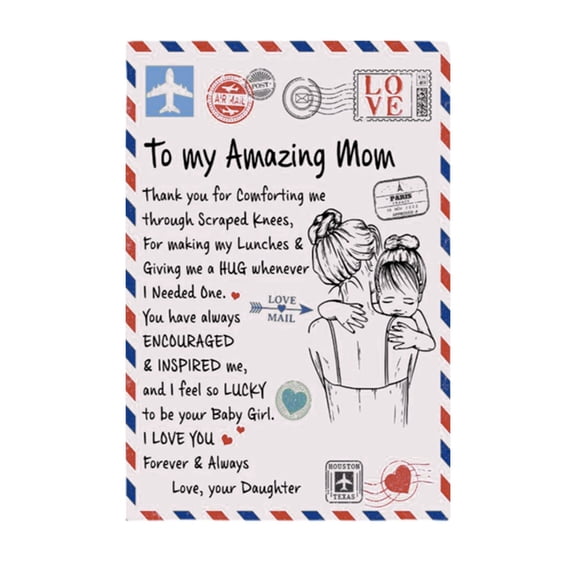 Acrylic 3D Carving Mother’S Day Card – Handmade Thank You Card with Glitter Lettering for Mom, Grandma, Wife, Or Special Woman Harlik