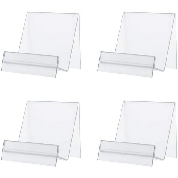 Acrylic 6 pc Acrylic Displays for Book/Mobile Phone Display Clear