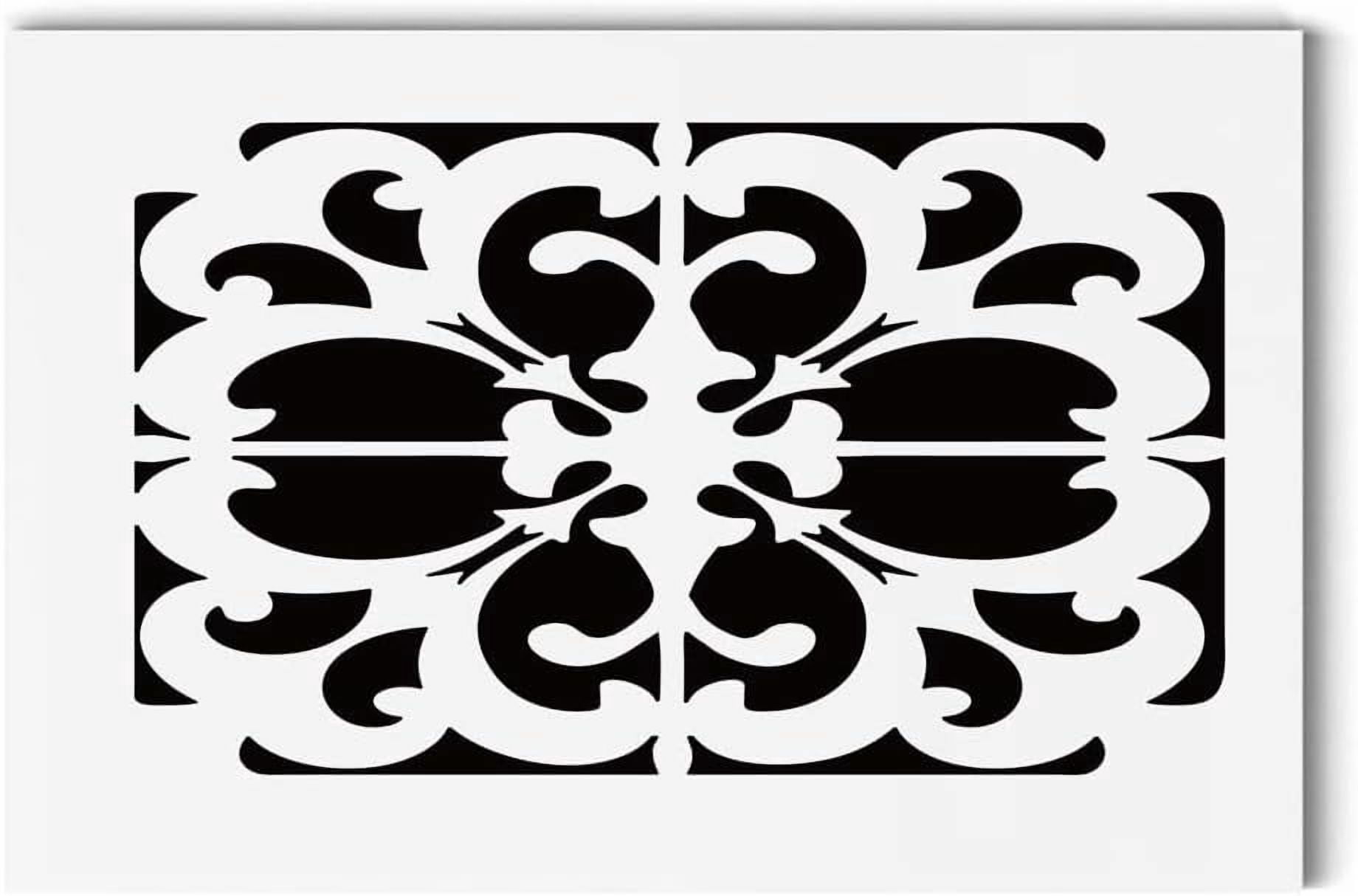 Acrylic Air Vent Cover Gothicpattern Pattern Decorative Air Return Vent ...