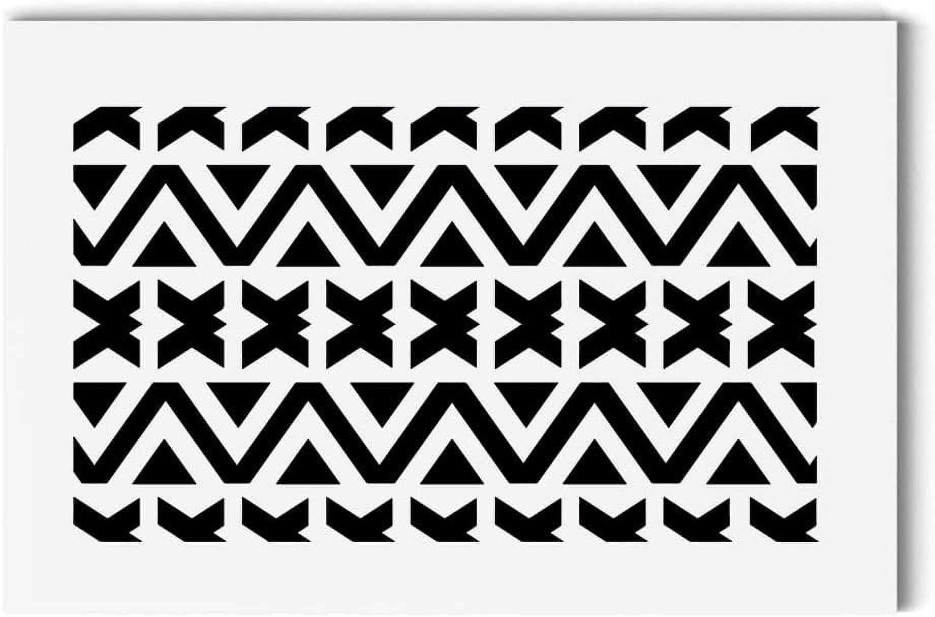 Acrylic Air Vent Cover Triangular Wave Pattern Air Vent Covers Register ...