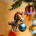 Acrylic Animal Christmas Ornament 2024, Funny Dachshund Christmas Tree