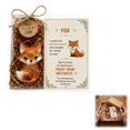 thumbnail image 1 of Acrylic Animal Encouragement Figurine Pocket Cards,Pocket Hug,Positive Token Emotional Animal Pocket Gifts,Acrylic Keepsake Animal Statue Inspirational Pocket Card Set,Suitable for Table Display, 1 of 4