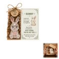 thumbnail image 1 of Acrylic Animal Encouragement Figurine Pocket Cards,Pocket Hug,Positive Token Emotional Animal Pocket Gifts,Acrylic Keepsake Animal Statue Inspirational Pocket Card Set,Suitable for Table Display, 1 of 4