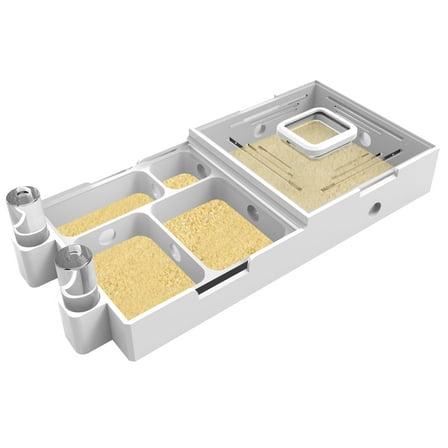 Acrylic Ant Farm 15-150mm Gypsum Test Tube Nest with Feeding Area Pet Anthill Workshop Ant House Queen Ant Nest Castle