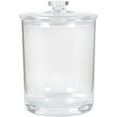 thumbnail image 1 of Acrylic Apothecary Jar with Lid, 60 Oz Storage Container for Bathroom, Kitchen and Office, 7.75" x 5", 1 of 4
