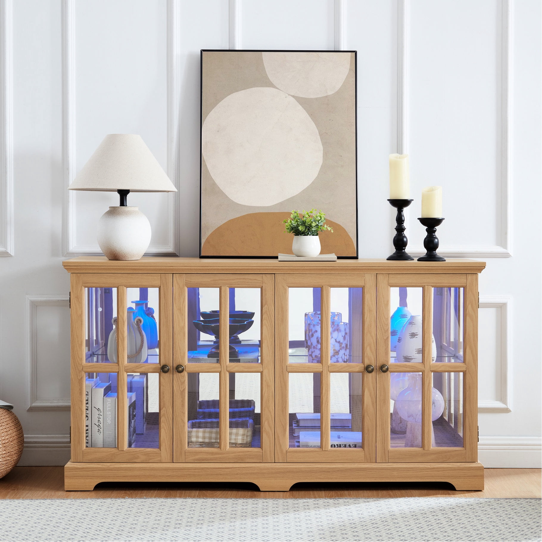 Acrylic Back Panel - Mobile - Controllable LED Lighting - For Office ...