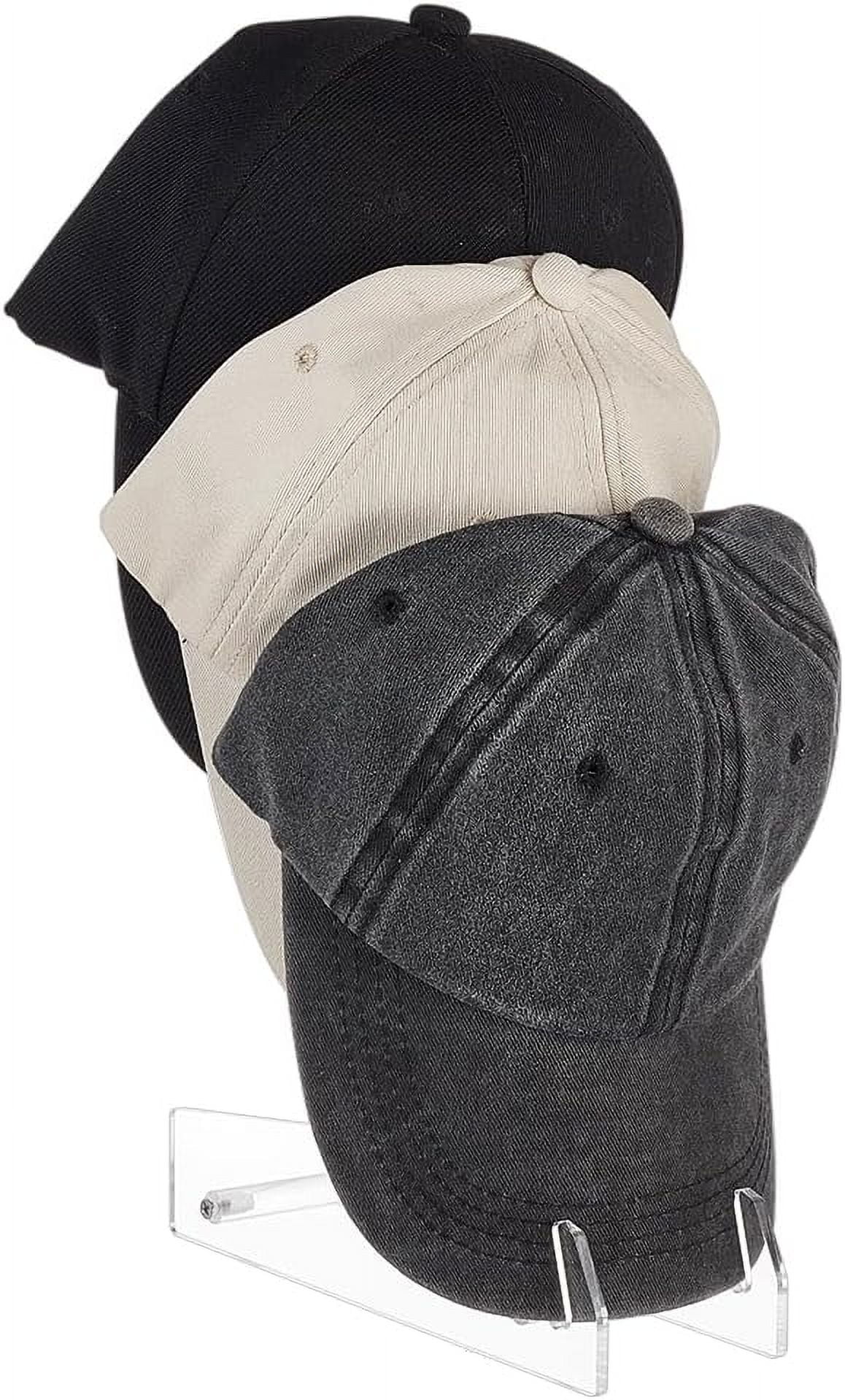 Acrylic Baseball Cap Rack with Screwdriver Clear Hat Storage Display ...