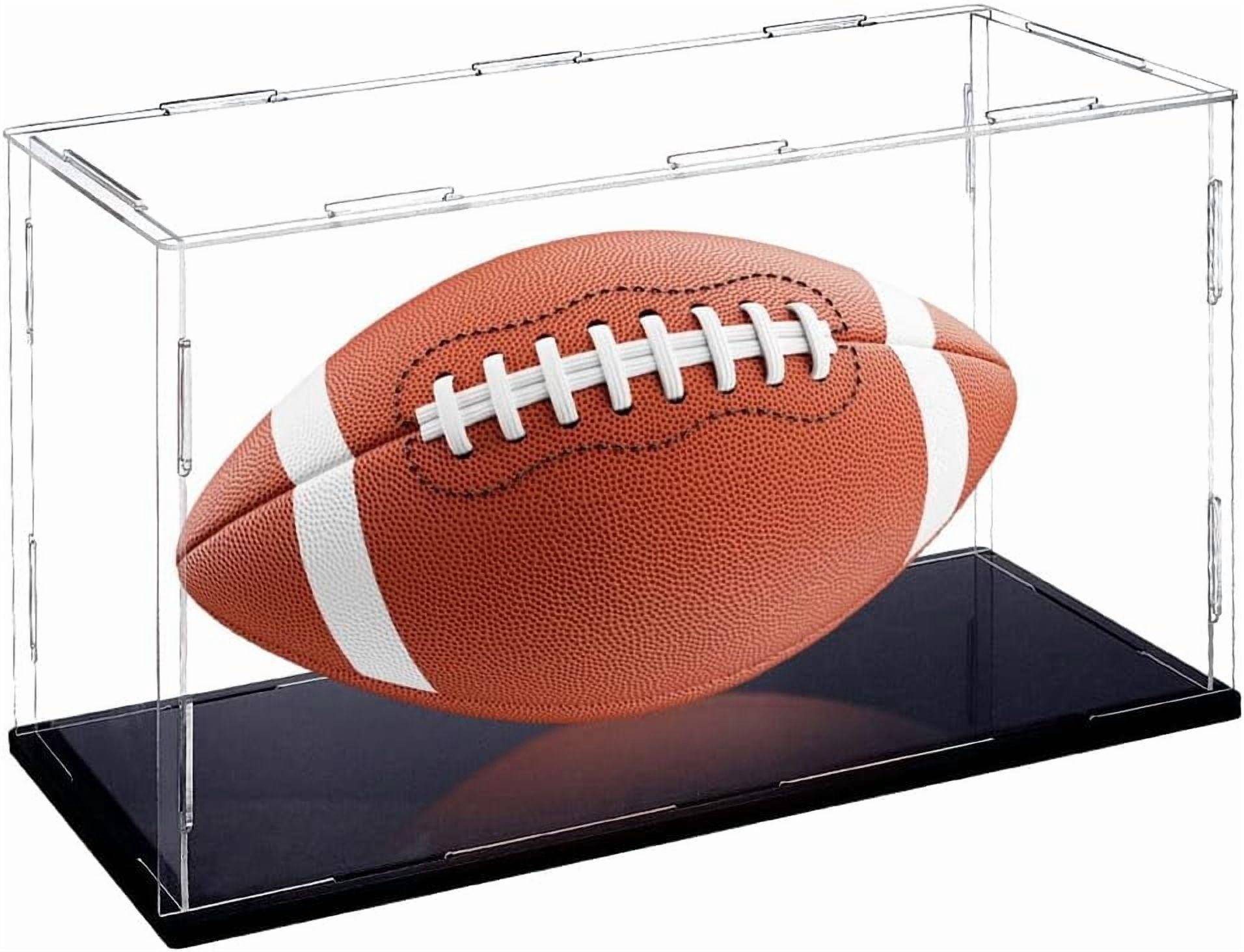 Acrylic Baseball Display Case Clear Hat Display Case Dustproof Display ...
