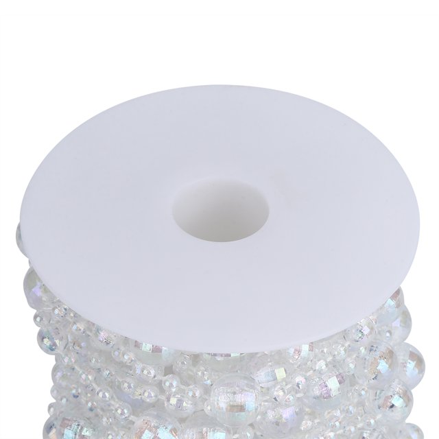 Acrylic Bead Garland, Surfaces Cut To Any Length Acrylic Bead String