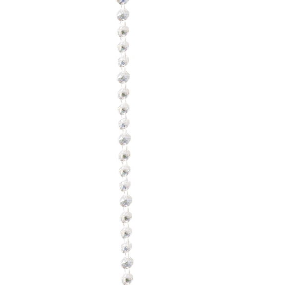 Acrylic Beaded Door Curtain Hanging Partition Crystal String Curtain Entrance Wedding Decor Ceiling Divider Sparkling Room Decoration 1 Strand