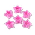 thumbnail image 1 of Acrylic Beads Bead in Bead Star Hot Pink 22x23x6mm Hole: 2mm about 347pcs/500g, 1 of 3