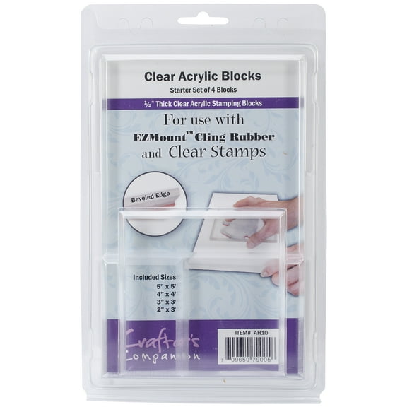 Acrylic Block AddOn Set 4/Pkg