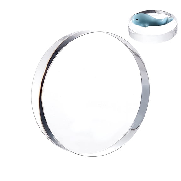 Acrylic Boards Round Clear 99.5x19.5mm