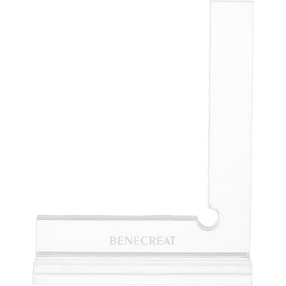 Acrylic Book Binding Correcting Tools 90 Degree Engineer Square Clear 130x100x30mm