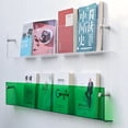 thumbnail image 1 of Acrylic Book Display Stand Makeup Cosmetics Storage Box Facial Mask Shelf  Wall Hanging Sundries  Holder Jewelry Organizer, 1 of 6
