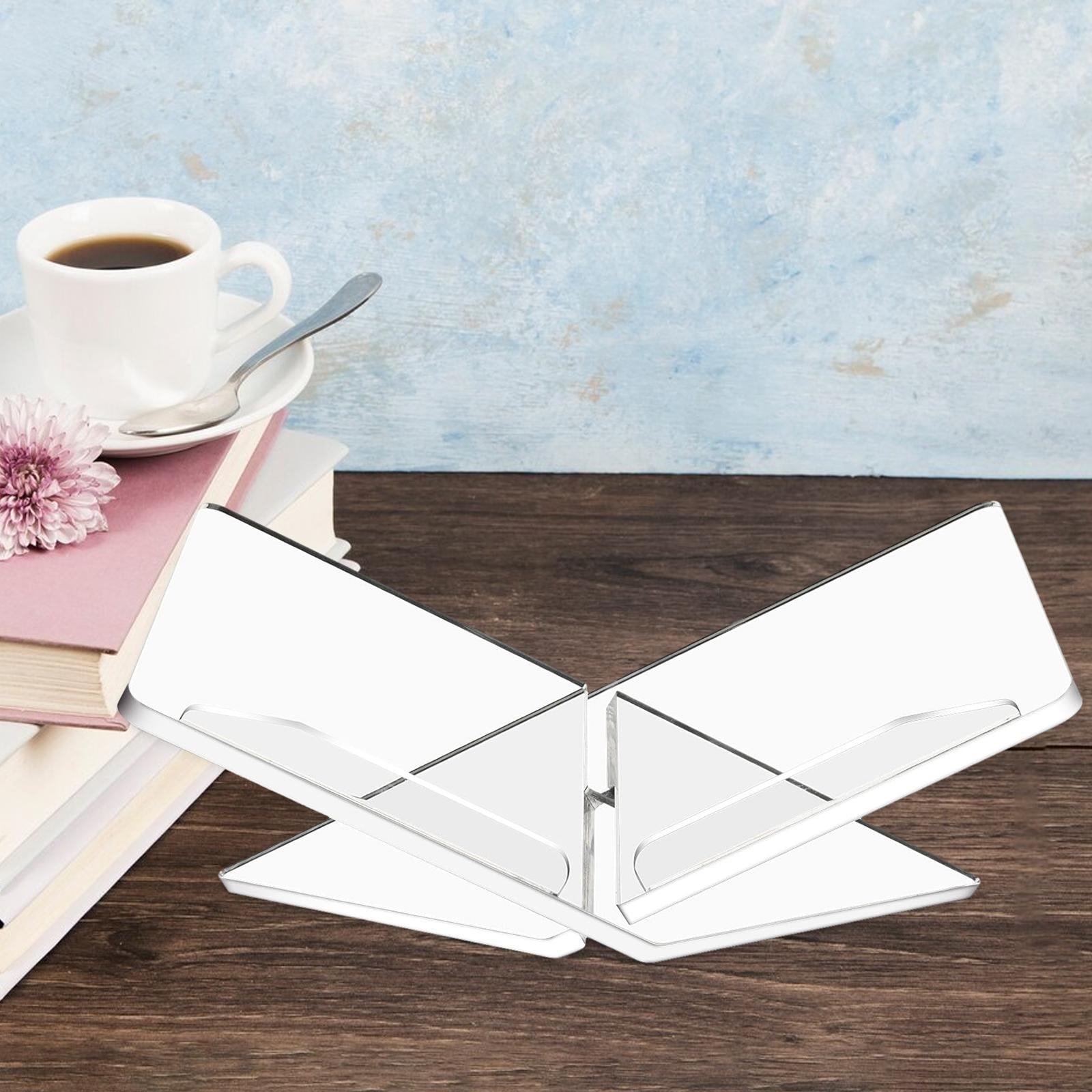 Acrylic Book Stand Clear Book Holder Open Book Stand Textbook Stand