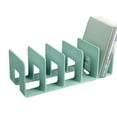 thumbnail image 1 of Acrylic Bookends Reading Shelf Book End File Sorter Book Storage Stand File Organizer for Book Magazines, 1 of 20