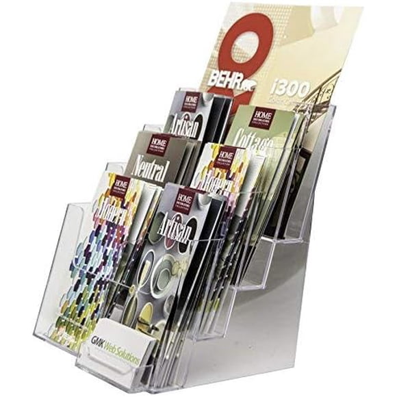 Acrylic Brochure Holder Business Card Holder