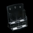 thumbnail image 1 of Acrylic Brochures Holder for Wall Mount Countertop, Plastic Flyers Holder PamphletsDisplay Stand for Literature, Booklet, 1 of 7