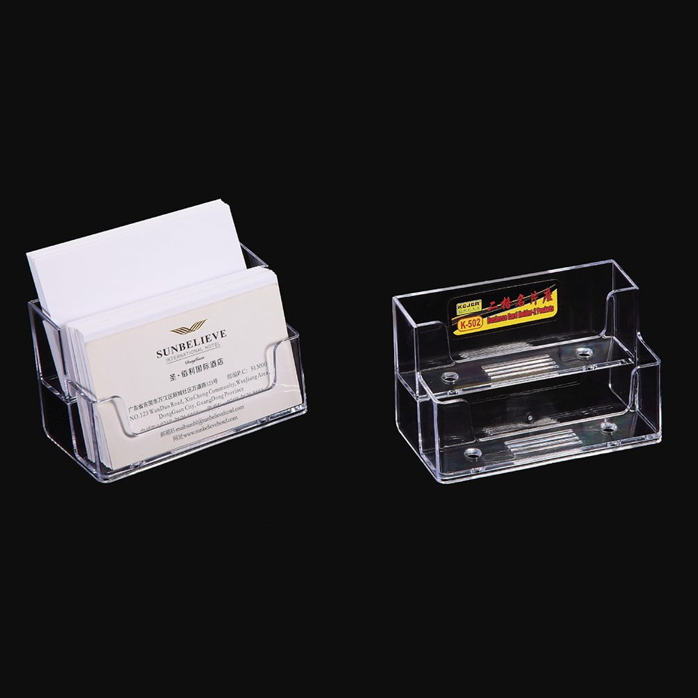 Acrylic Business Card Holder for Desk Multiple Business Card Holders