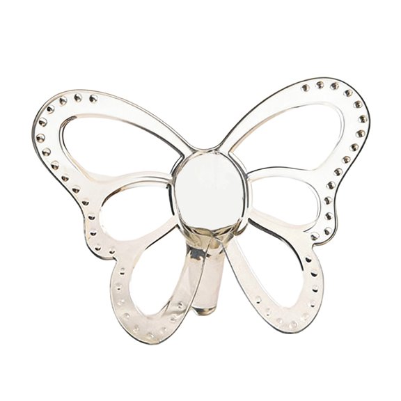 Acrylic Butterfly Picture Frame and Flower Vase, Transparent Modern Floral Container for Living Room Decor, Creative Tabletop Art Display, Office Desk Decor Accessory