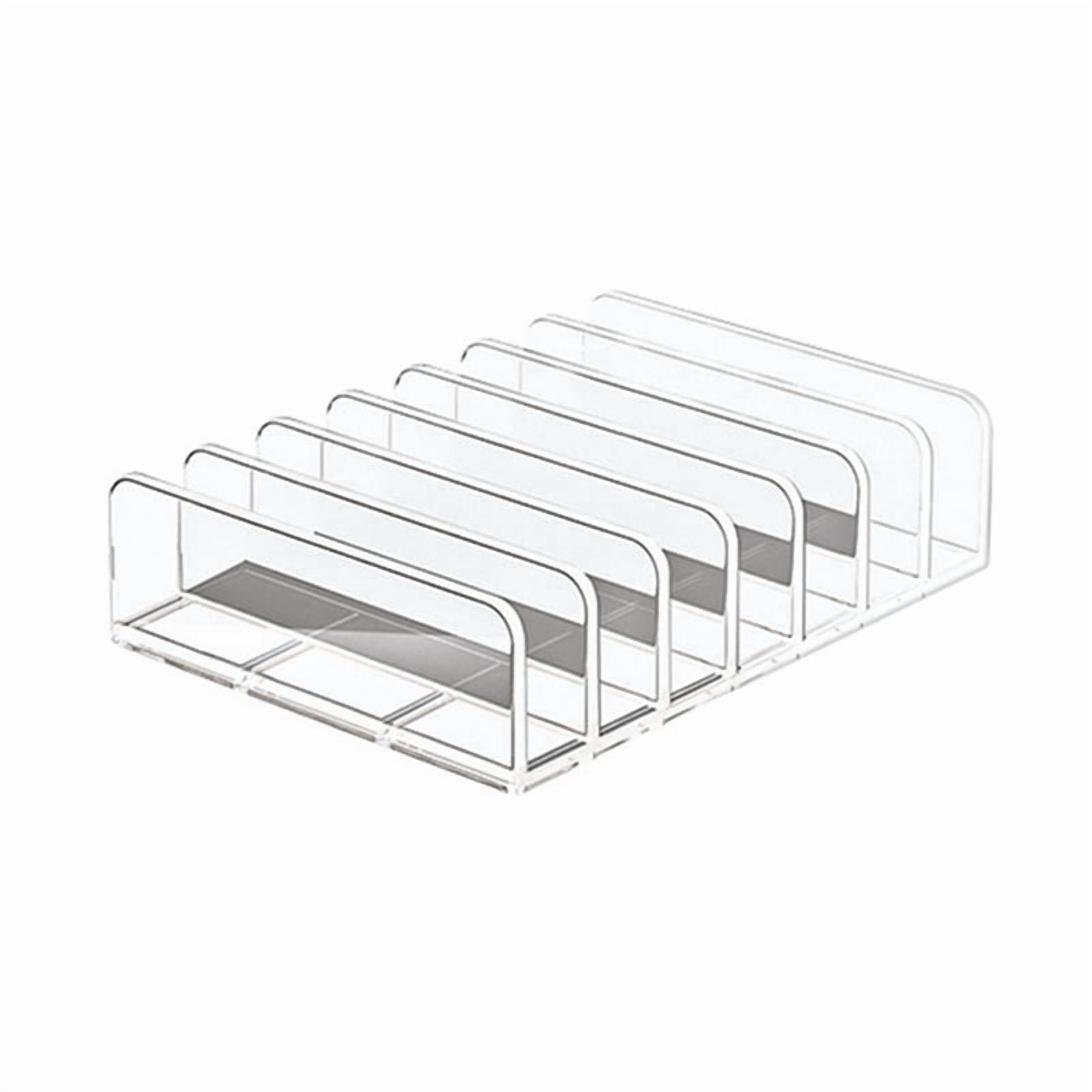 Acrylic CD/DVD Storage Rack Transparent Organizer Stand Display Holder ...
