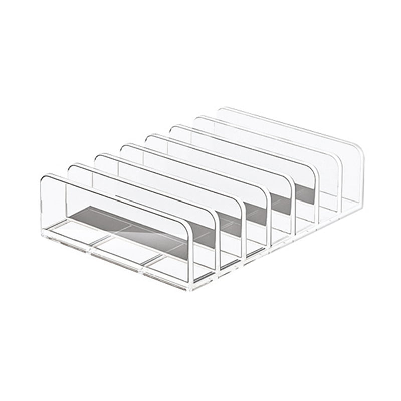 Acrylic CD/DVD Storage Rack Transparent Organizer Stand Display Holder ...