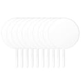 thumbnail image 1 of Round Acrylic Cake Toppers Clear Blank Circle DIY Cake Topper Blanks for Custom Wedding and Birthday, 1 of 8