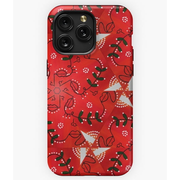 Acrylic Canvas Painting Abstract Line Art A8149 Phone Case for iPhone 11 to 17 Pro Max