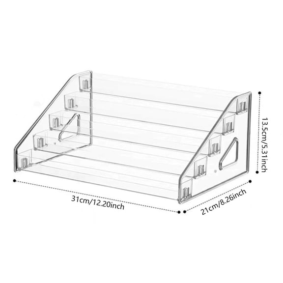 Acrylic Card Display Stand Rack Shelf Organizer For PSA Trading Baseball Card(tk/temu self-pickup orders)
