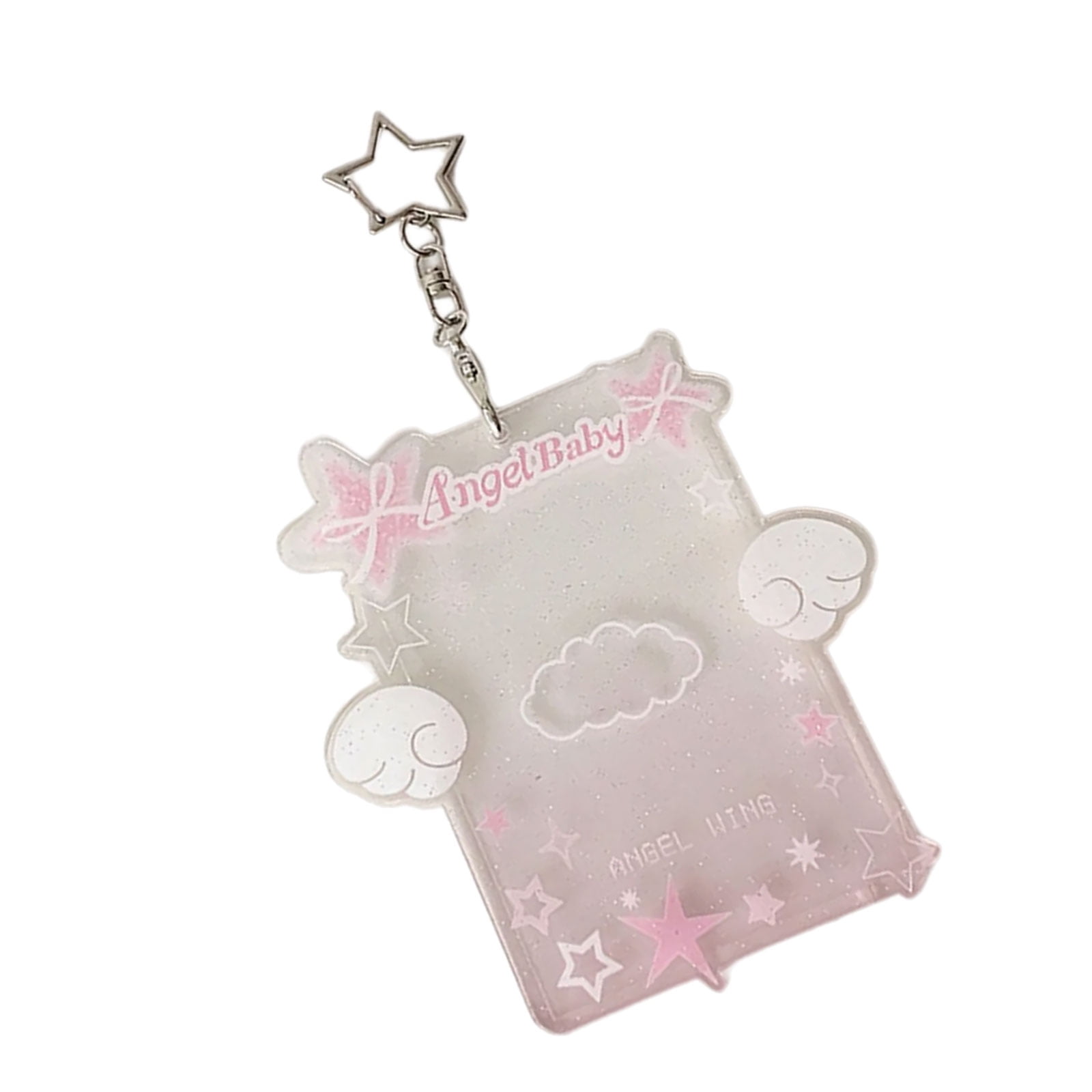 Acrylic Card Protector Case With Multiple Pockets For School Dining ...