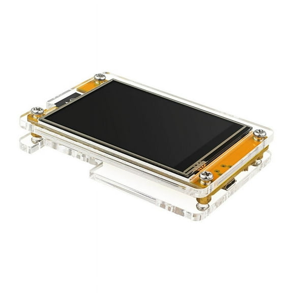 Acrylic Case for 2.8 Inch Display Screen ESP32 Development Board LCD TFT Module with Touch WROOM Protective Shell,1 x Acrylic Case,Transparent
