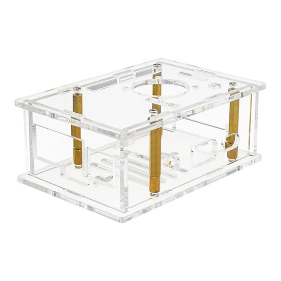 Acrylic Case for PI 4A Development Board with Simple Installation Process