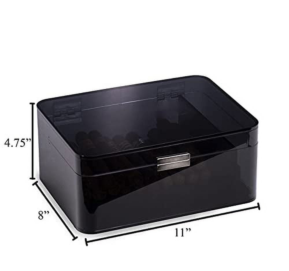 Acrylic Cigar Humidor Cigar Storage Box, Air Tight Cigar Container ...