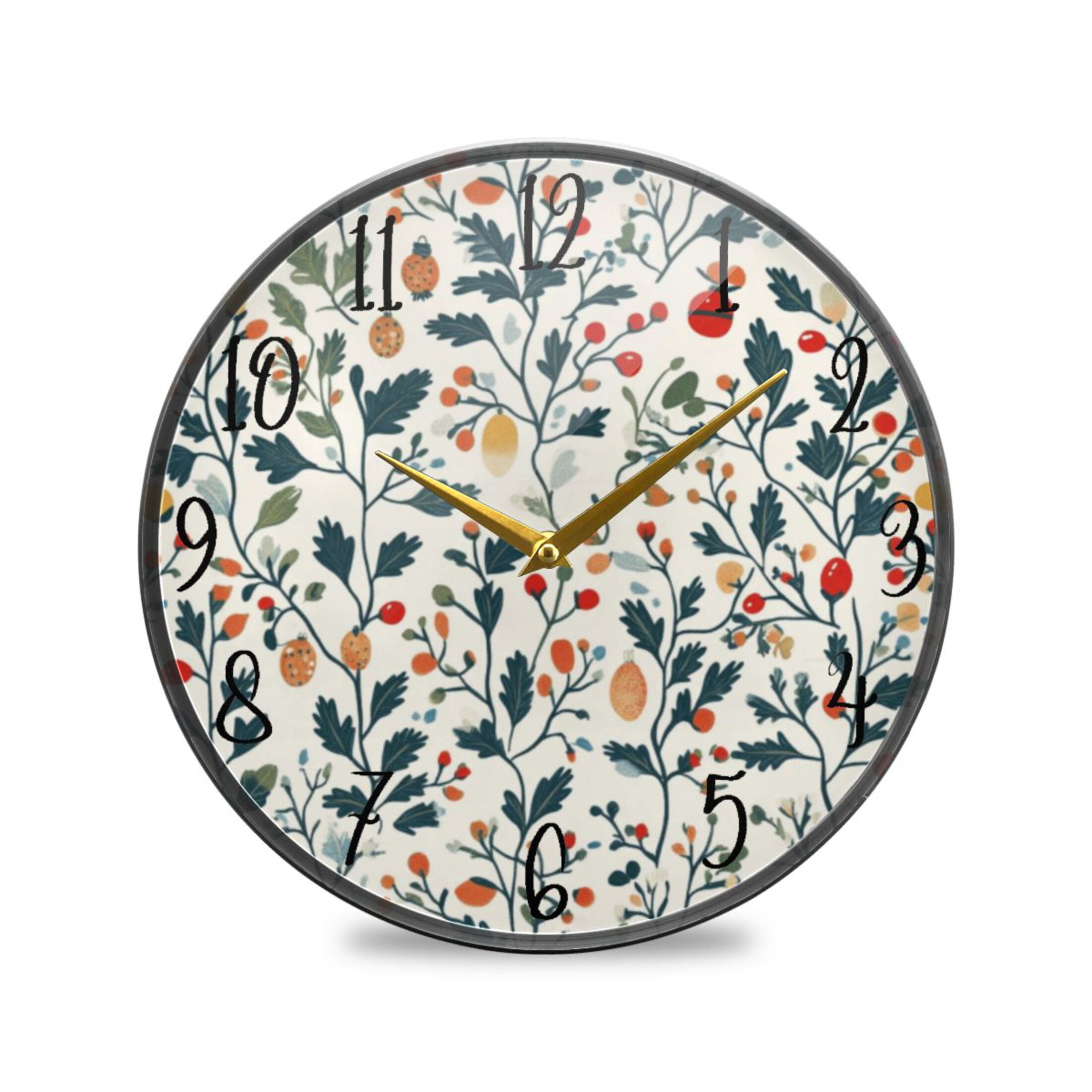 Acrylic Circular Clock 11.9x11.9 Inch Circular Clock Decorative Clock ...