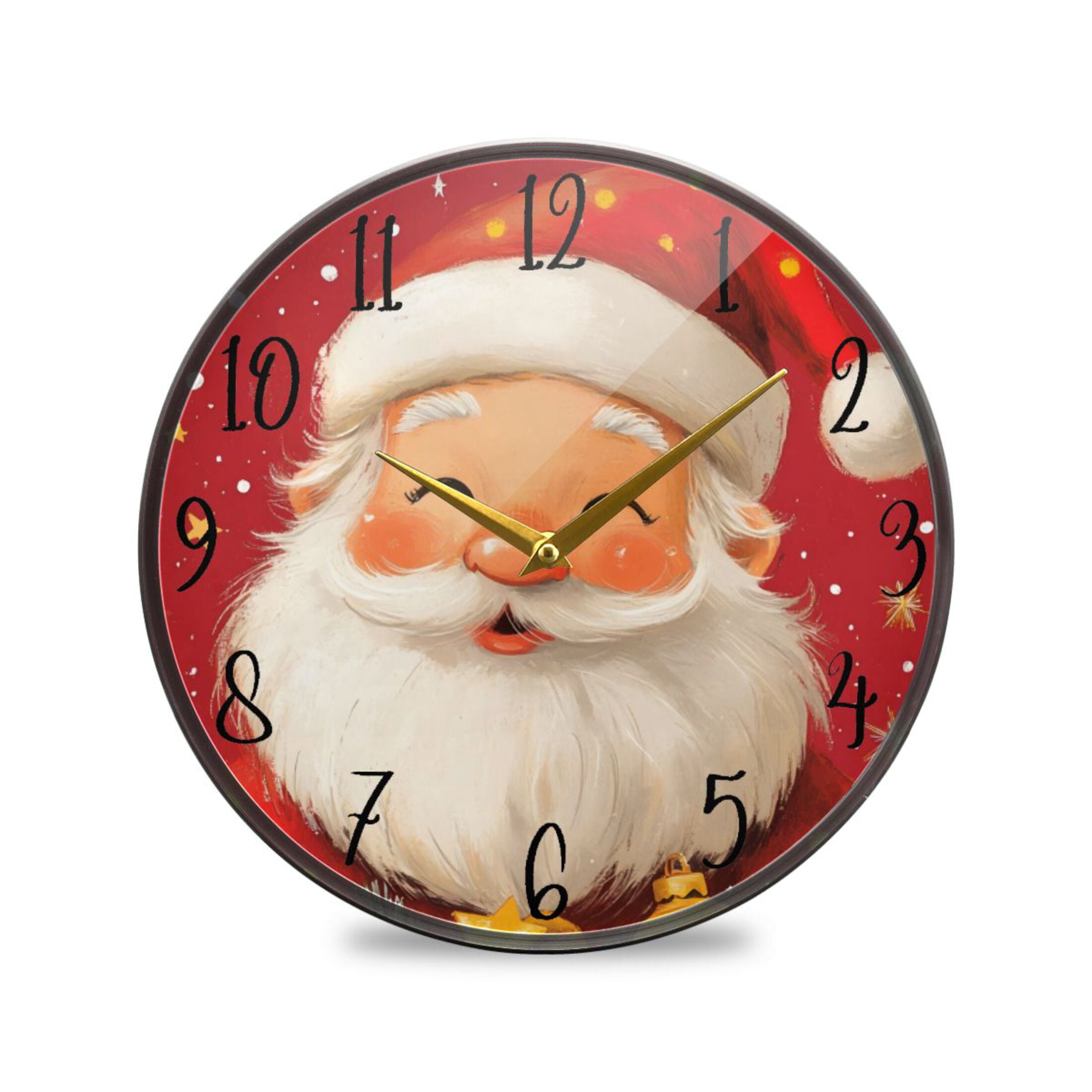Acrylic Circular Clock 11.9x11.9 Inch Circular Clock Decorative Clock ...