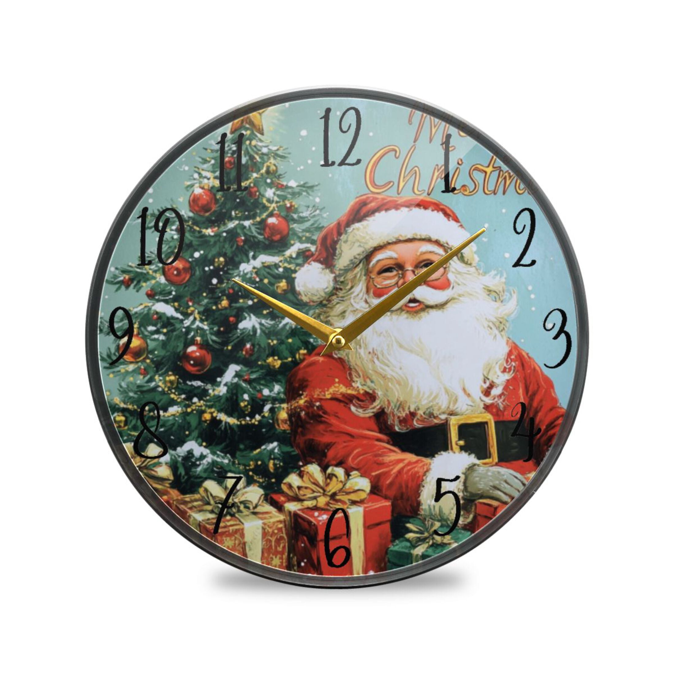 Acrylic Circular Clock 11.9x11.9 Inch Circular Clock Decorative Clock ...