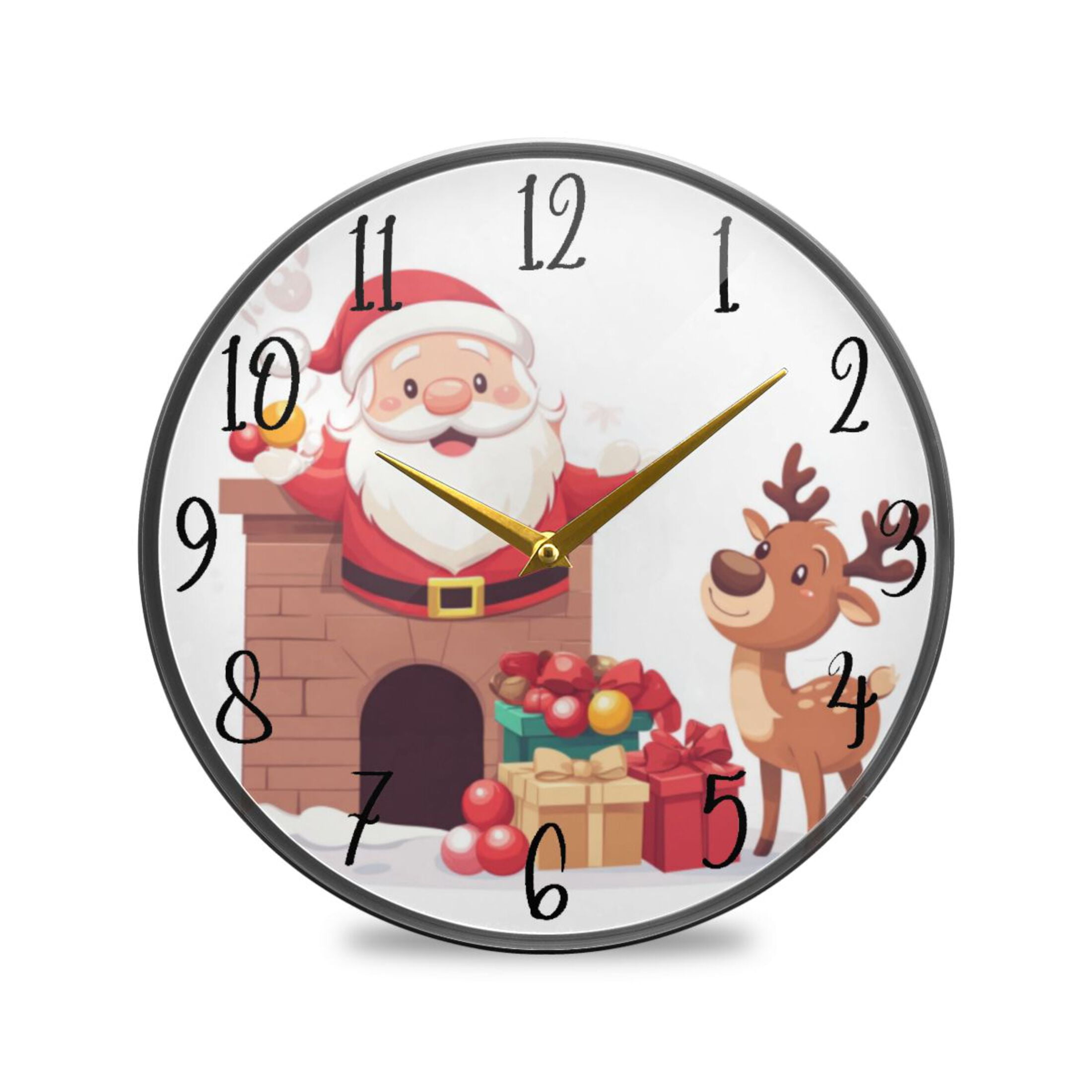 Acrylic Circular Clock 11.9x11.9 Inch Circular Clock Decorative Clock ...