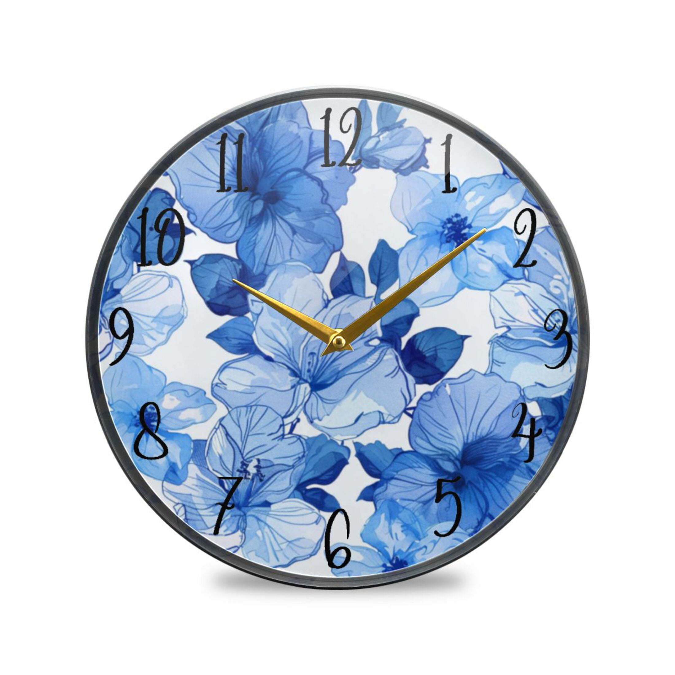 Acrylic Circular Clock 9.5x9.5 Inch Circular Clock Decorative Clock ...