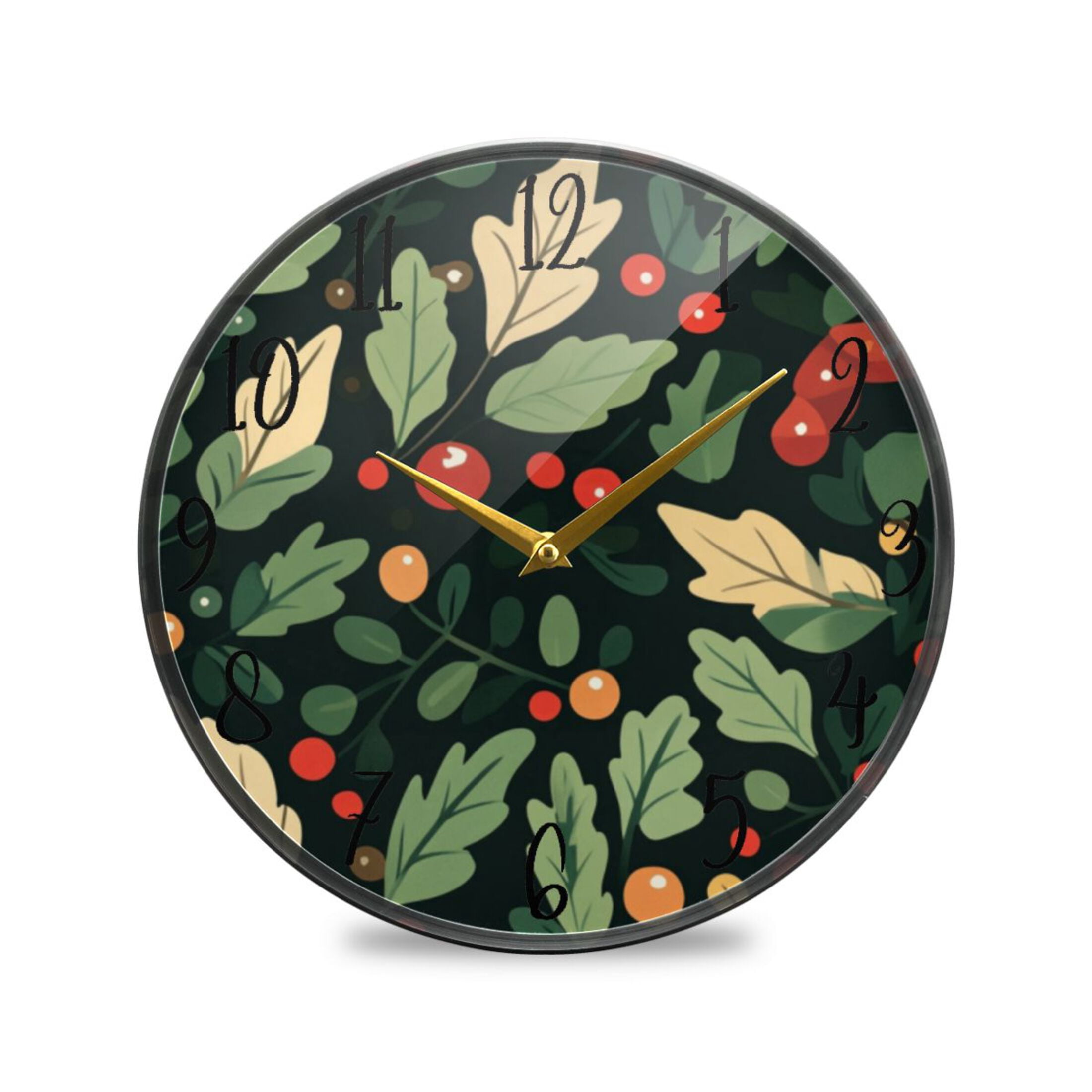 Acrylic Circular Clock 9.5x9.5 Inch Circular Clock Decorative Clock ...